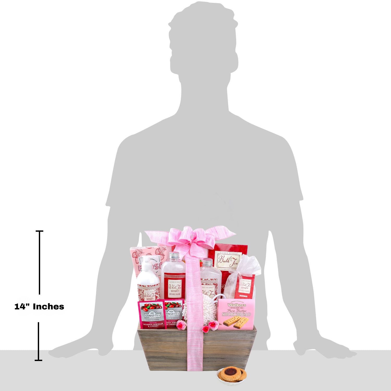 Tea &amp; Tranquility Spa Gift Basket