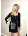 Chanel Vanity Cosmetic Case Black Caviar Leather Bag