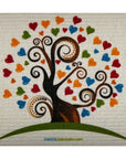 Swedish Dishcloth Heart Tree