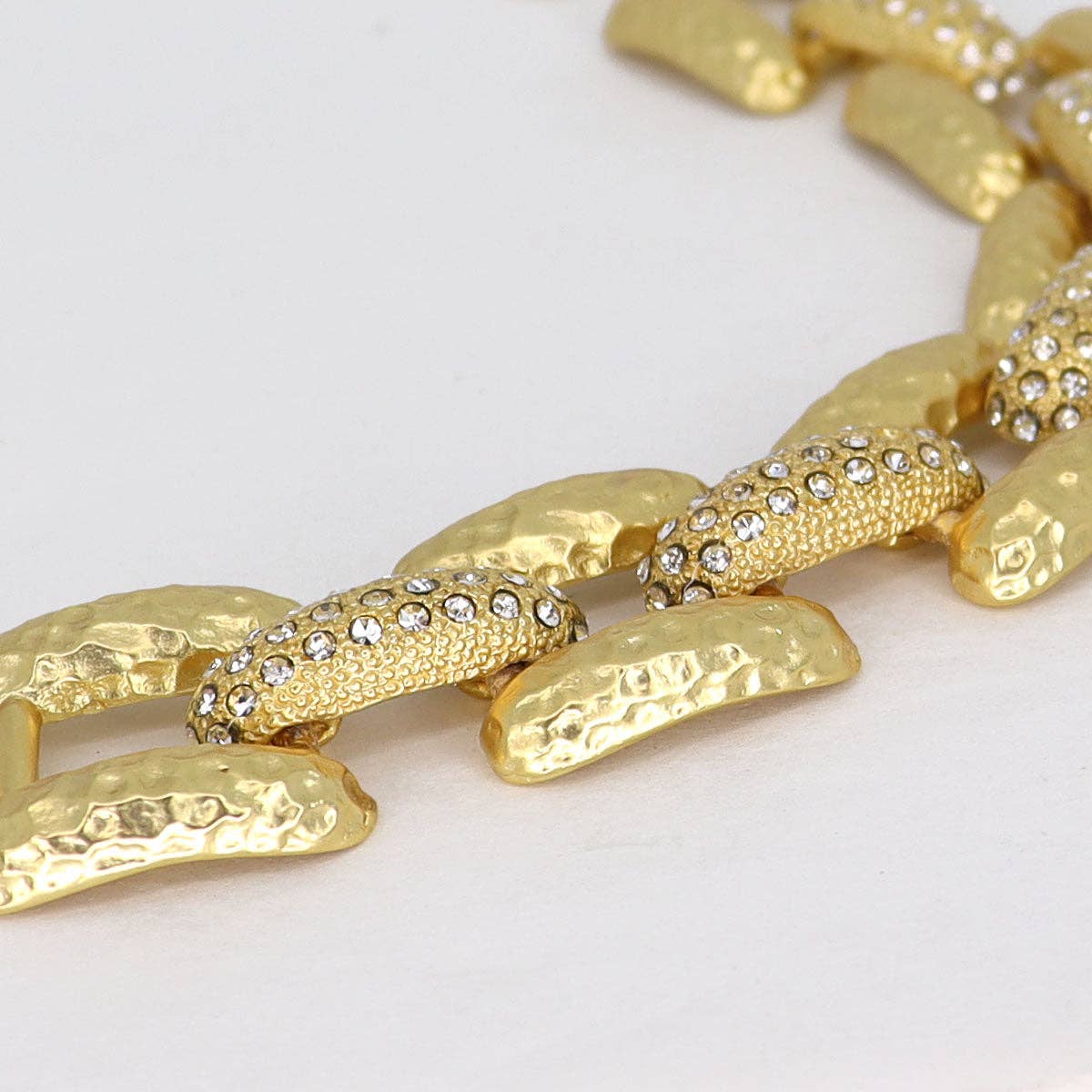 Elegant pave line bracelet
