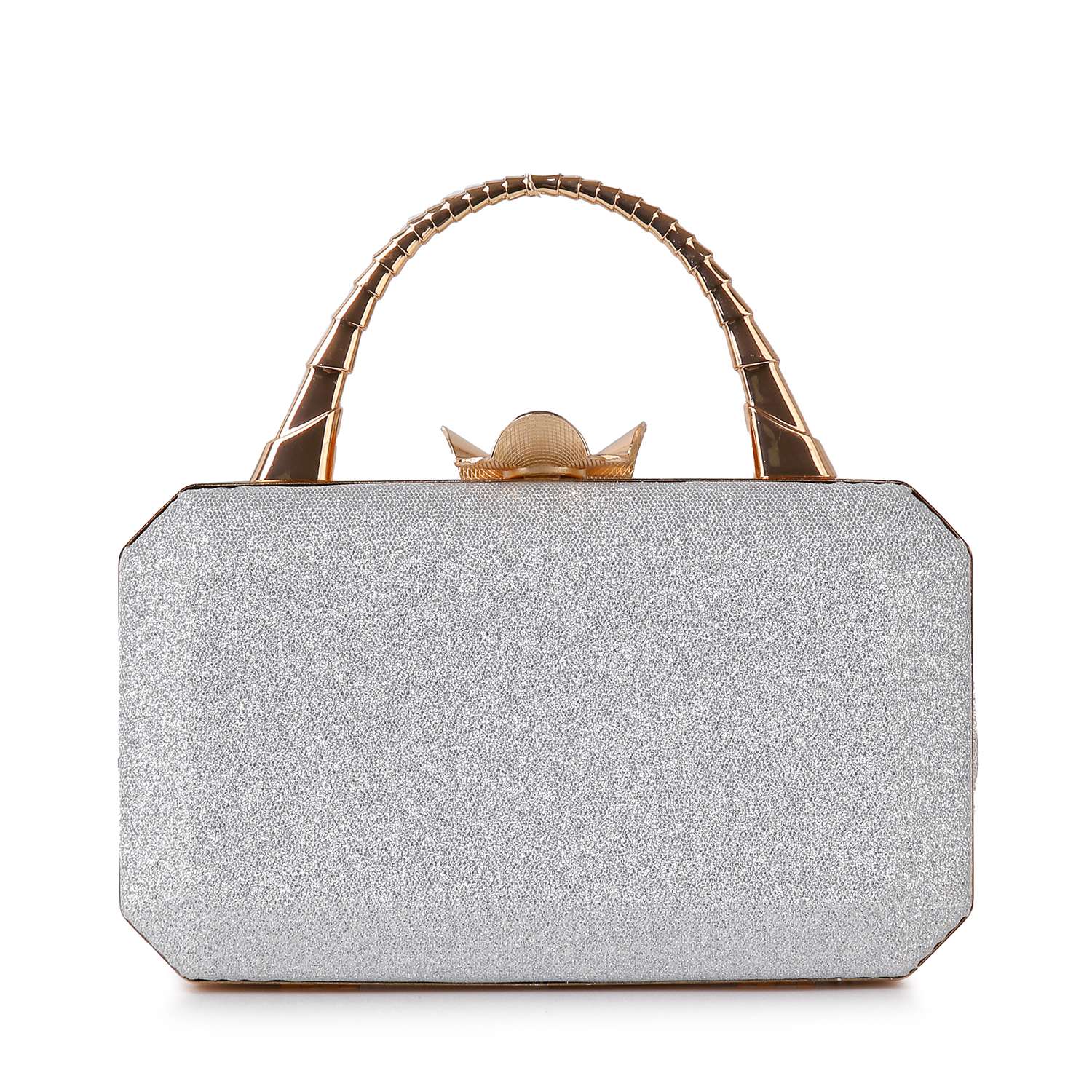Sparkling Bow Accented Evening Bag