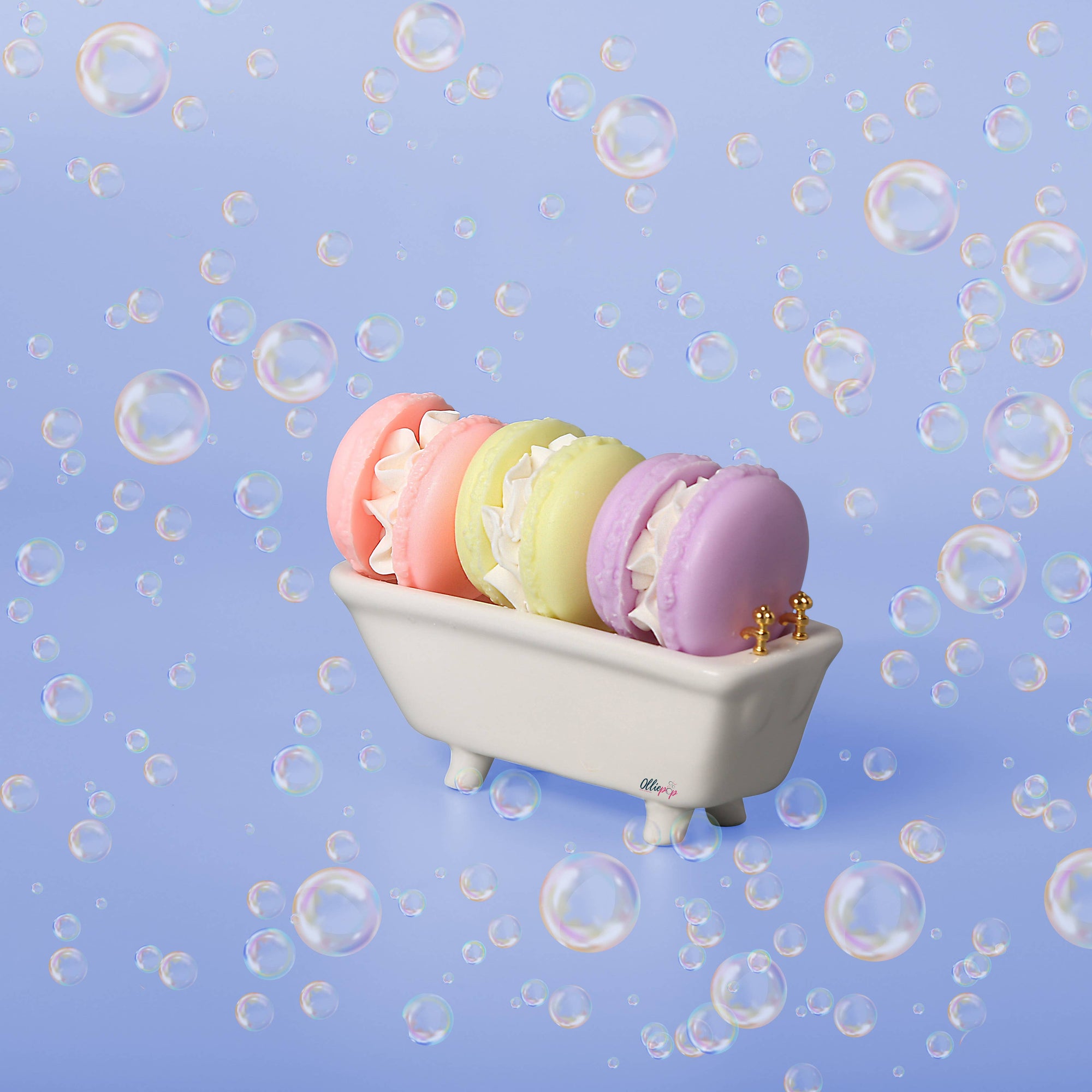 Olliepop Macaron Soap Trio