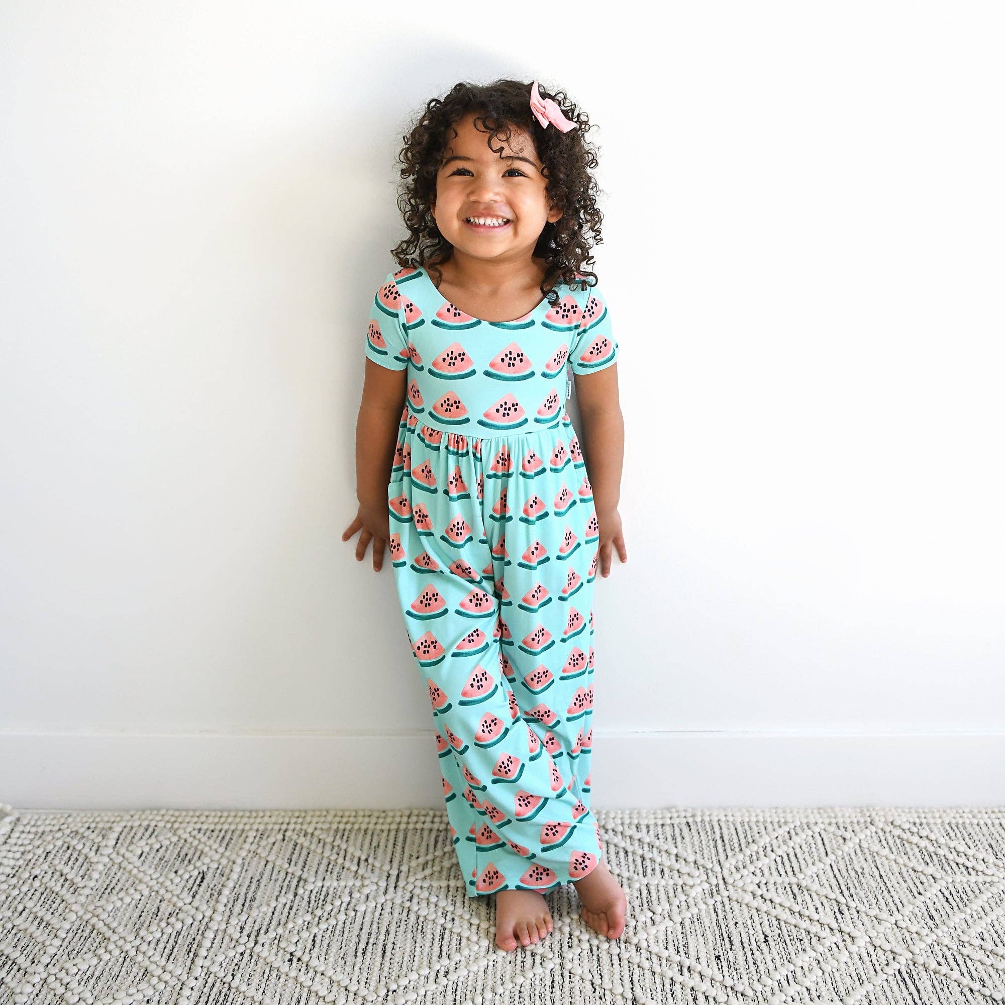 Bamboo Baby Girl Clothing Apparel Romper Cameron Watermelon