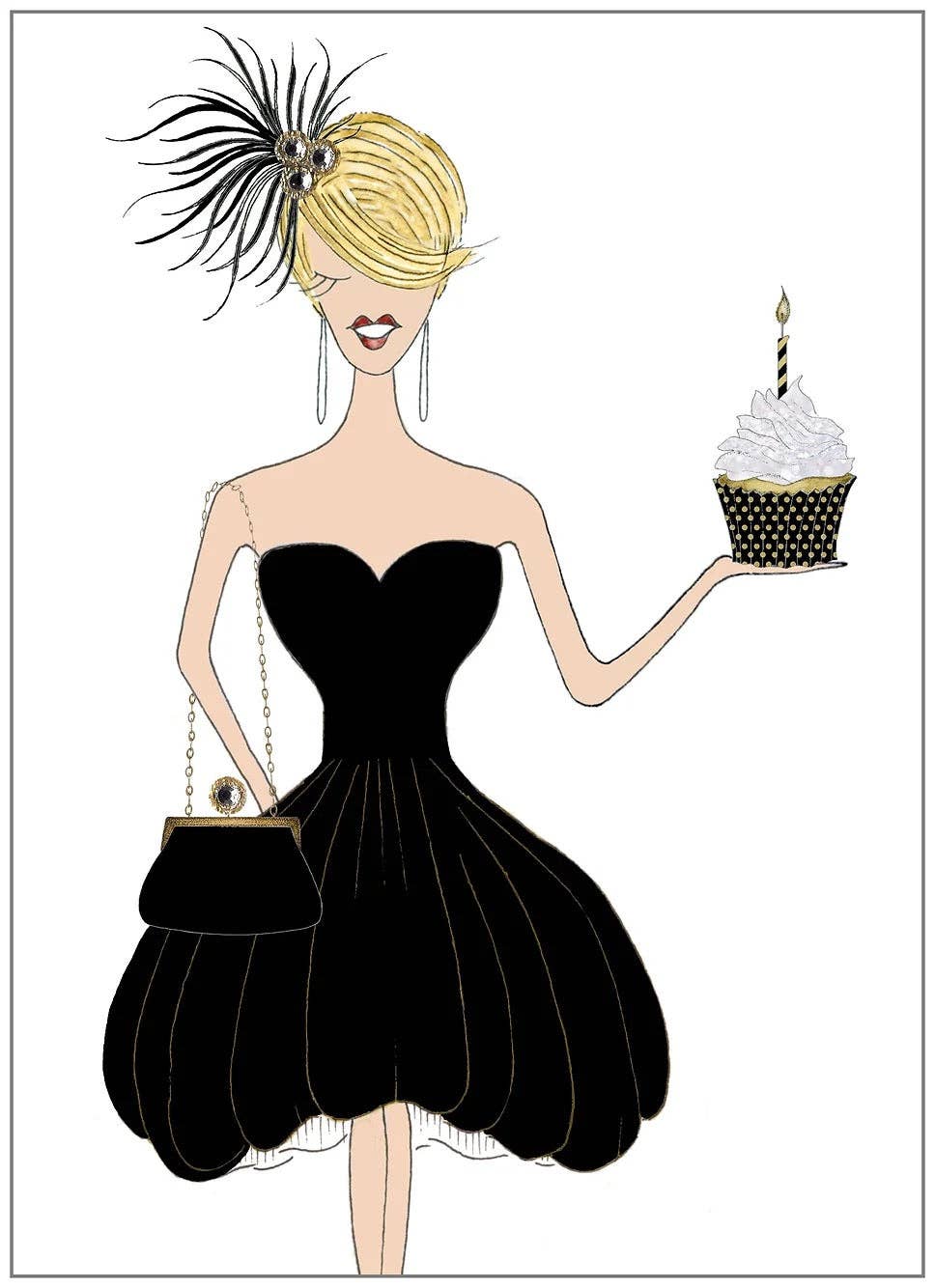 AO397 - Glam Cupcake Gal
