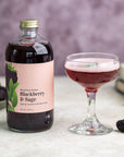 Blackberry & Sage Cocktail Mixer and Mocktail Mixer, 16 fl oz