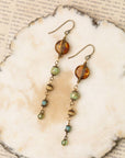 Czech Glass Dangle Earrings