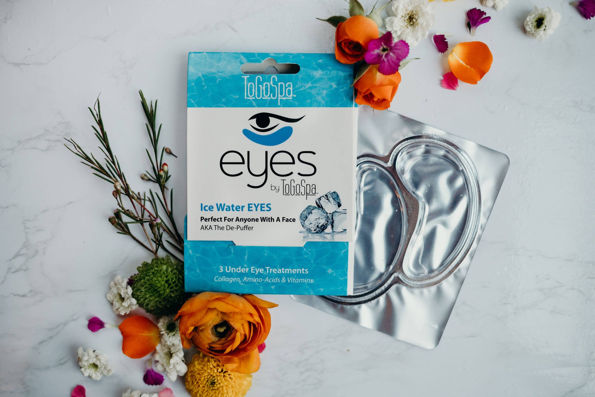 To Go Spa Ice Water Eyes The De-Puffer