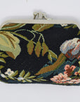 Blossom Tapestry Double Kiss Lock Coin Purse