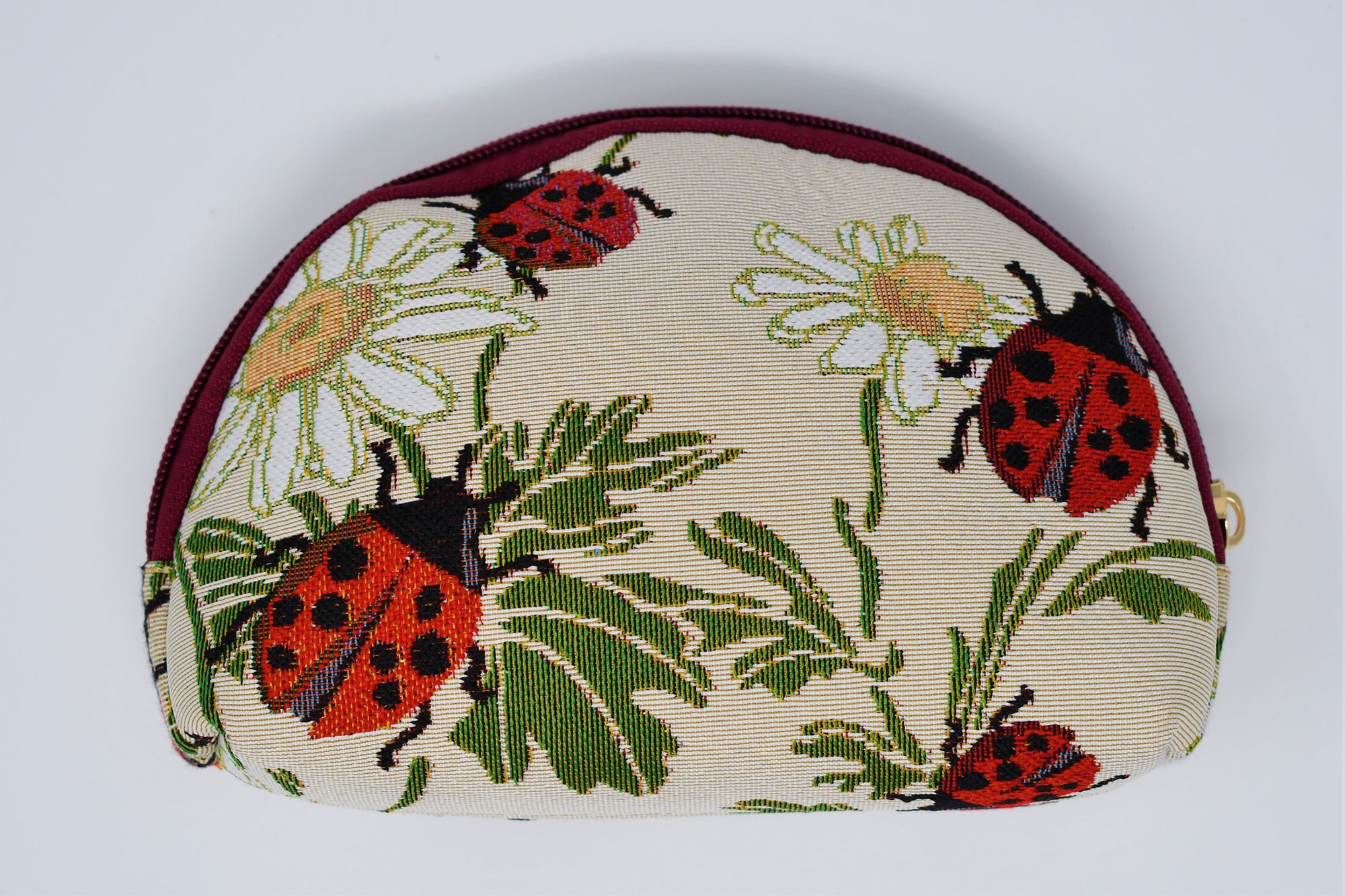 Ladybugs Tapestry Cosmetic Bag