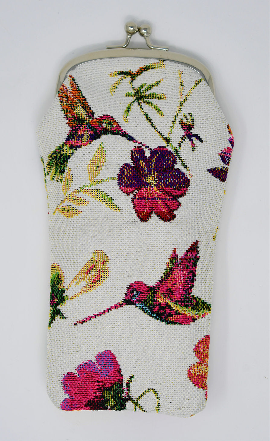 Hummingbirds Tapestry Eye Glass Case