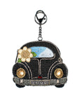 Mary Frances On the Road Coin Purse/Key Fob