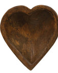 Hearts on Fire Glass Dough Bowl Candle