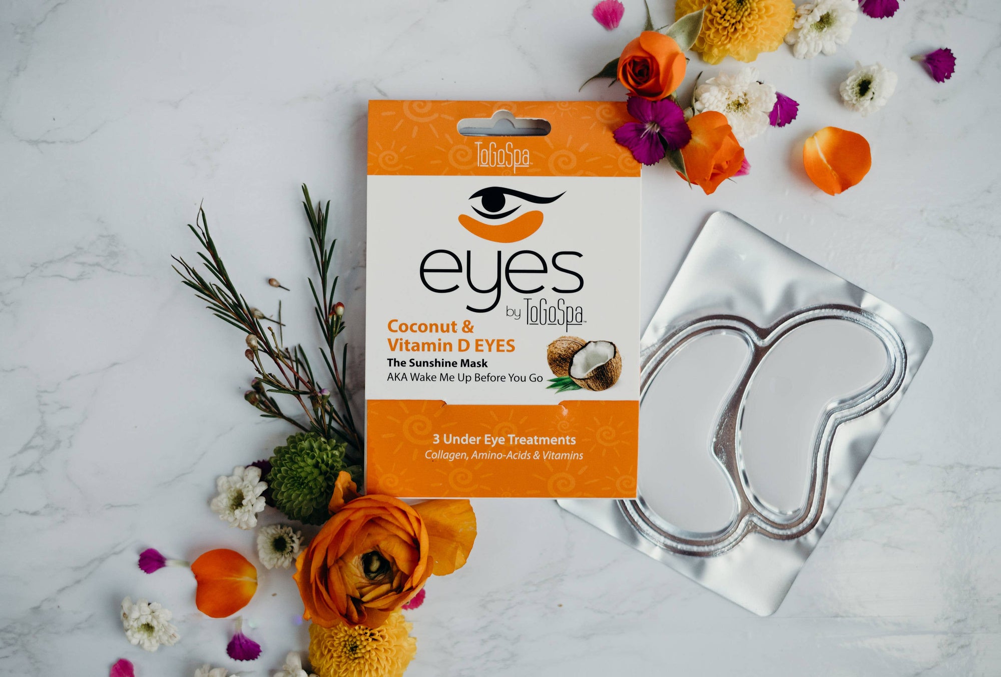 To Go Spa Eyes Coconut &amp; Vitamin D Hydration