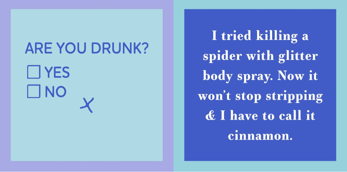 Drinks On Me Napkin - Are You Drunk
