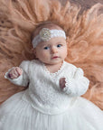 Nicolette's Couture The Julia Christening Gown