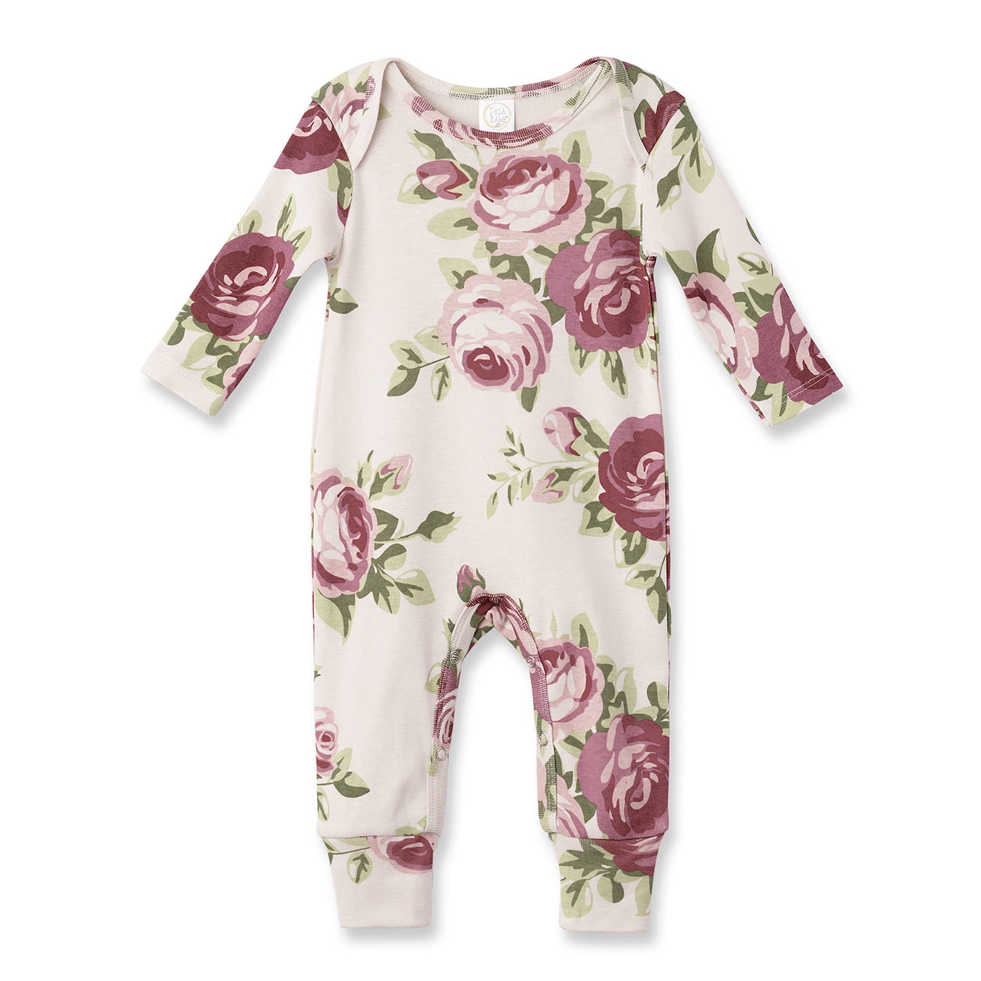 Tesa Babe Cabbage Rose Cotton Romper