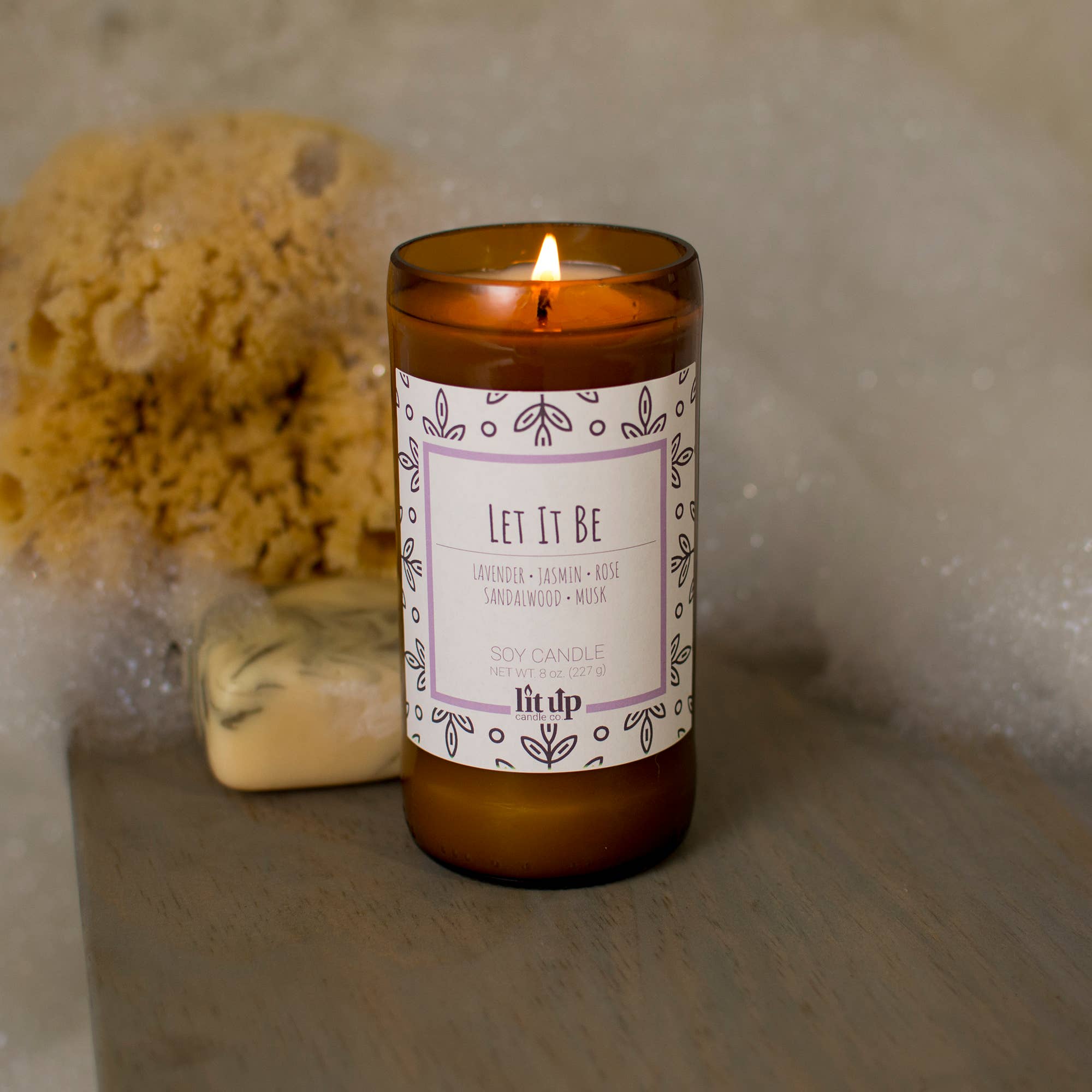 Lit Up Candle Co. Let It Be