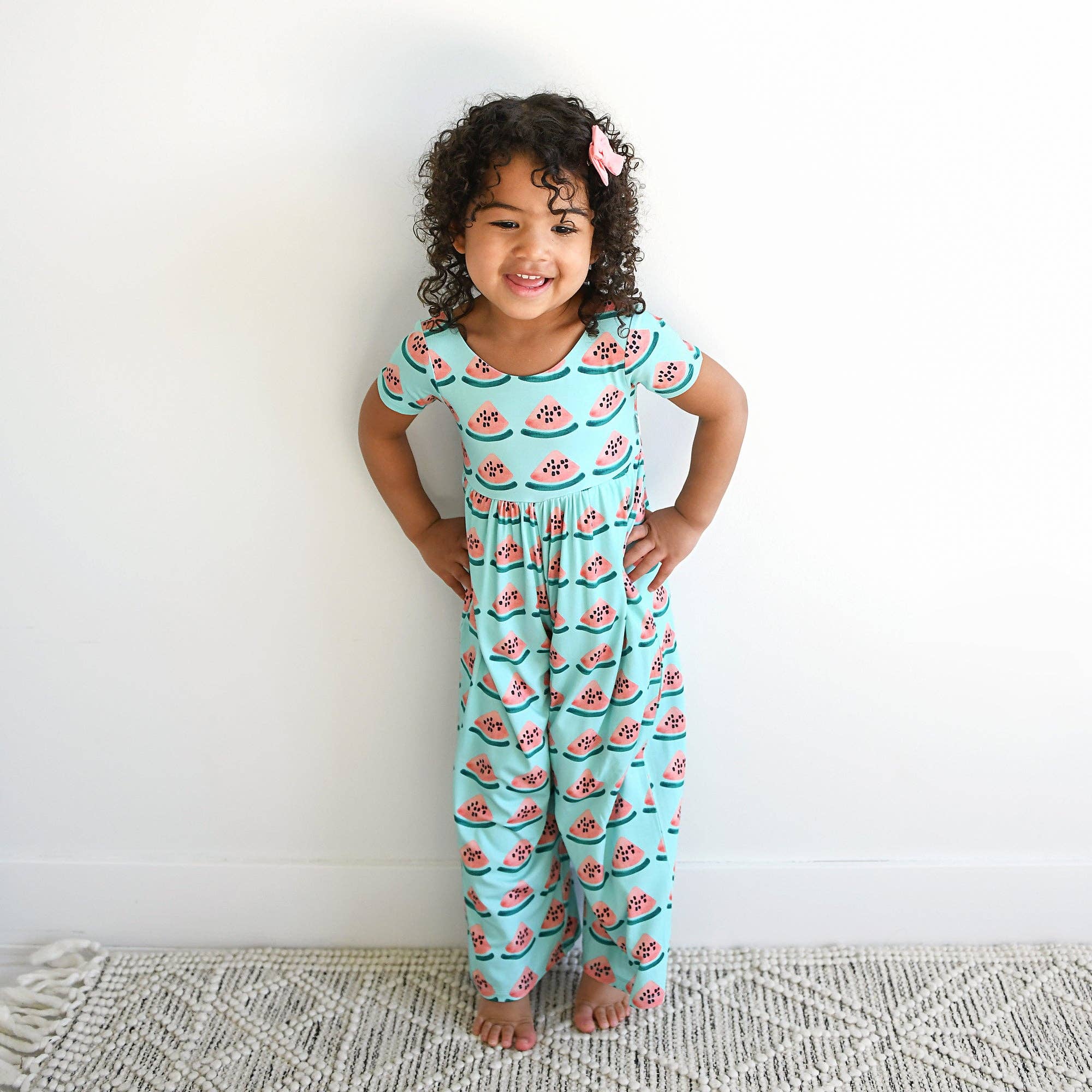 Bamboo Baby Girl Clothing Apparel Romper Cameron Watermelon