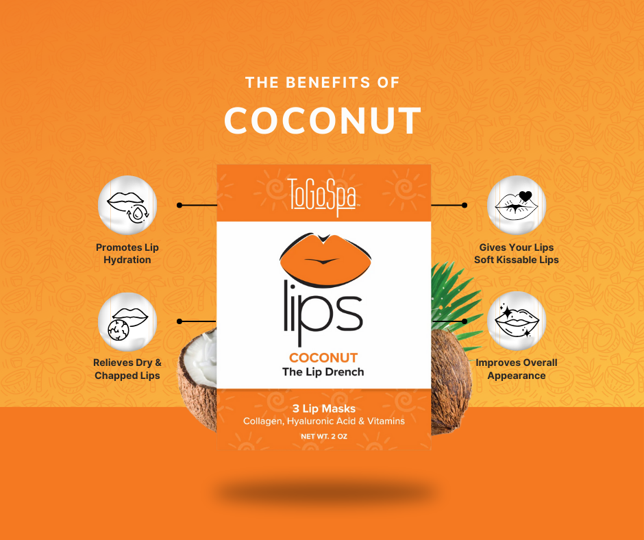 To Go Spa Coconut &amp; Vitamin D The Lip Drench