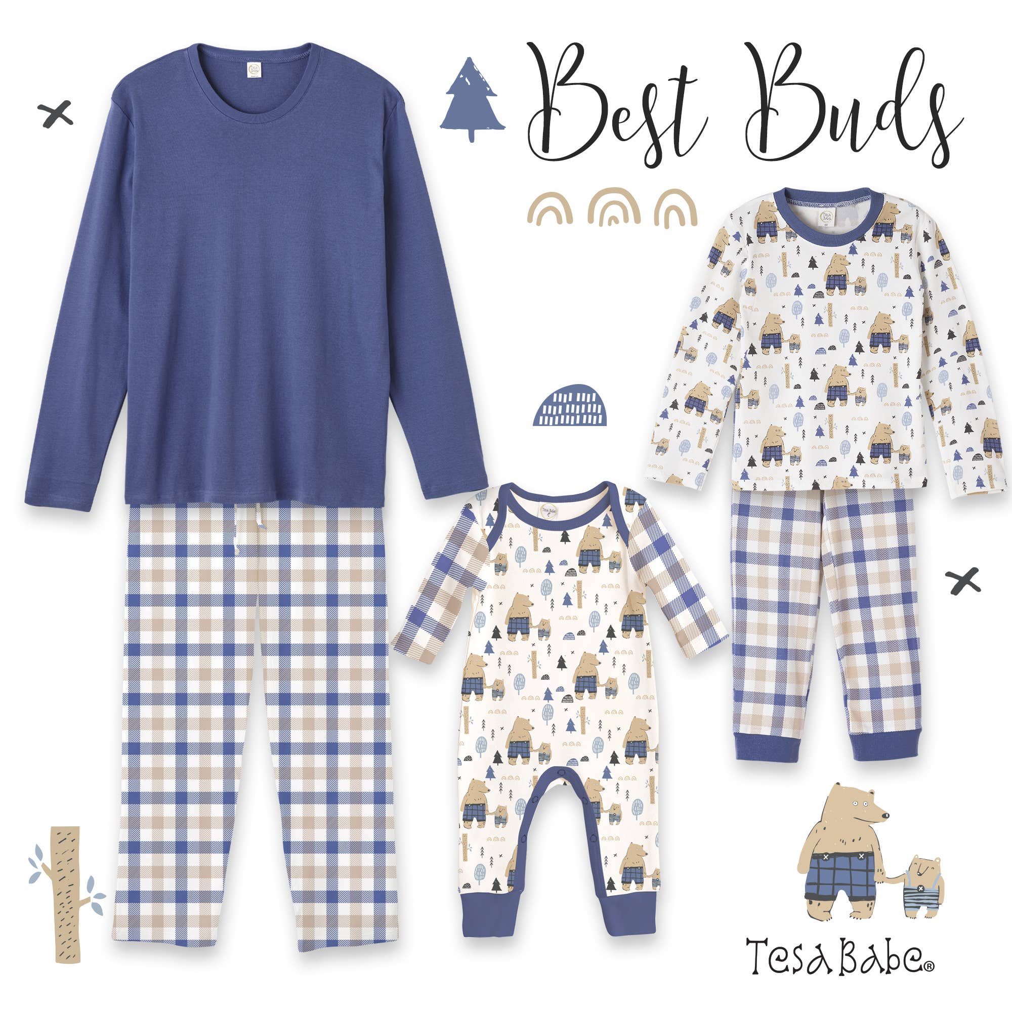 Tesa Babe Best Buds Bamboo Romper