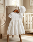 Nicolette's Couture The Claudia Christening Gown