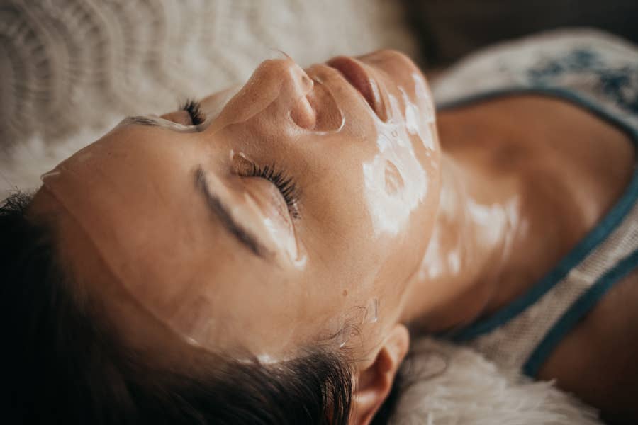 ToGoSpa Face &amp; Neck Pomegranate &amp; Aloe Collagen Hydrogel Express Masks