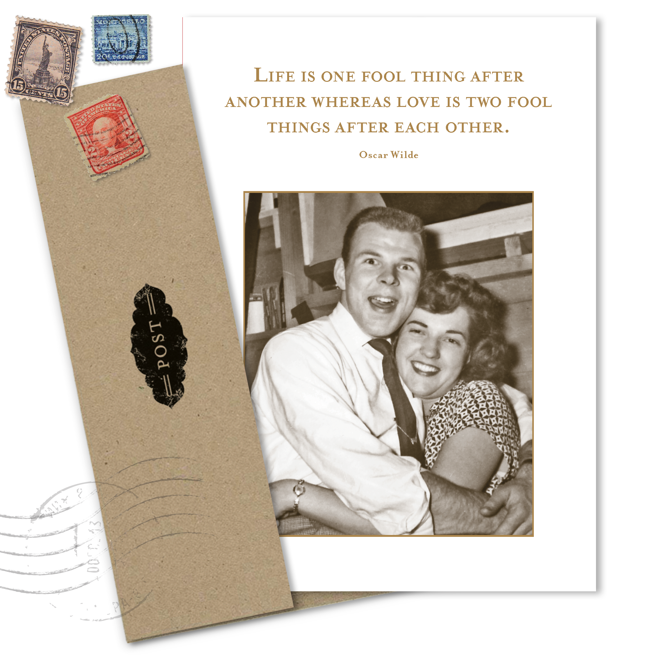 Two Fool Things Anniversary Card – The Strawberry Shop