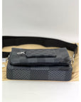LOUIS VUITTON Trio Messenger Damier Graphite Men's Bag