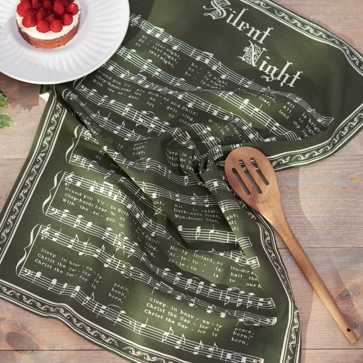 Silent Night Tea Towel