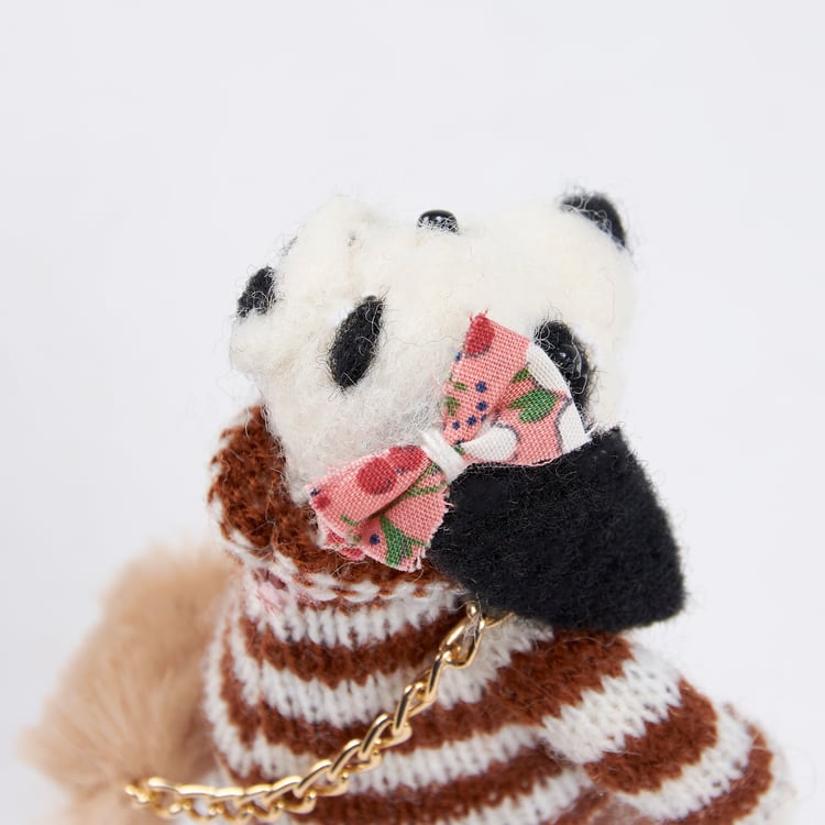 Brown Dress Dalmation Dog Ornament