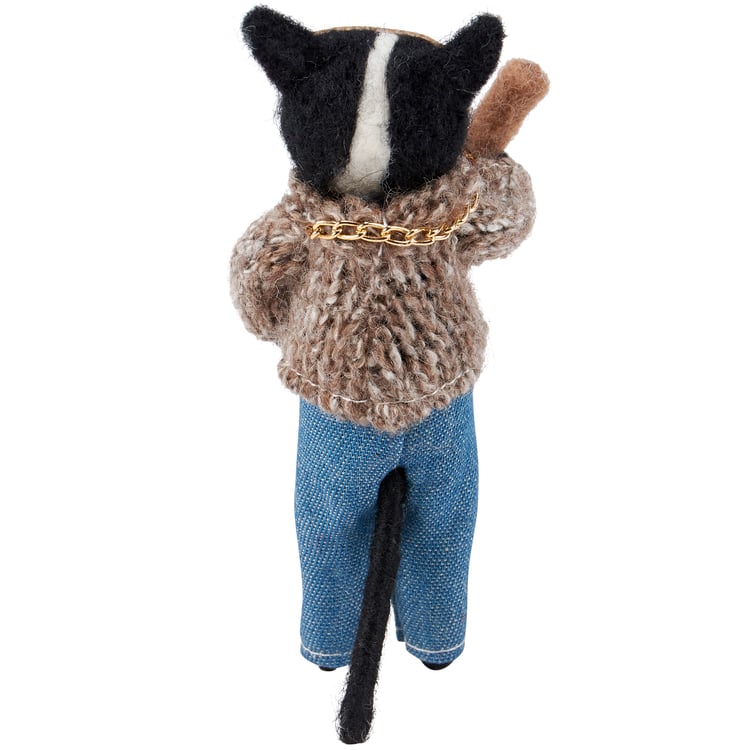 Rapper Dog Ornament