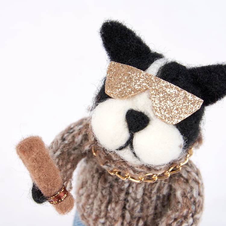 Rapper Dog Ornament