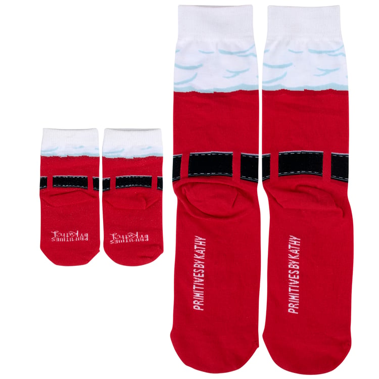 Mrs. Claus &amp; Lil' Claus Christmas Sock Set