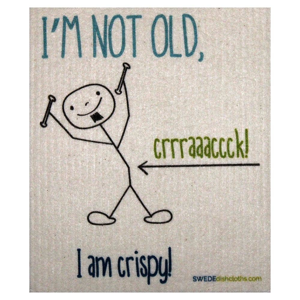 Swedish Dishcloth Stickman Im Not Old