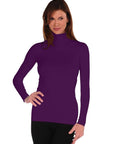 Tees By Tina Long Sleeve Mock Neck Turtleneck (800MN)