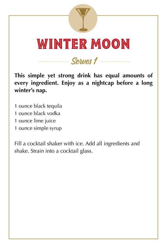 Winter Cheers - Cozy Cold Weather Cocktail and Drink Recipes
