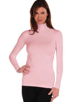 Tees By Tina Long Sleeve Mock Neck Turtleneck (800MN)
