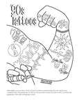 1990s Coloring Book