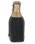 Mary Frances Vintage Wine Beaded Crossbody Handbag