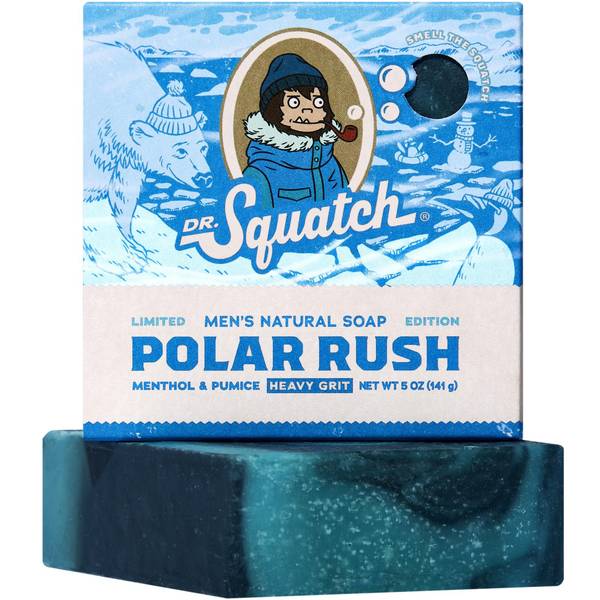 Dr. Squatch Polar Rush Bar Soap