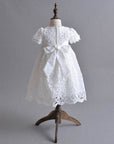 Nicolette's Couture The Claudia Christening Gown