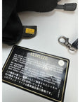 CHANEL Satin CC Large Black Bucket Shouler Bag