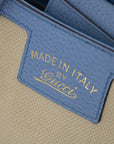 Gucci Beige x Brown Canvas Swing Tote - 