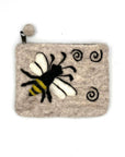 Honeybee Felt Coin Purse