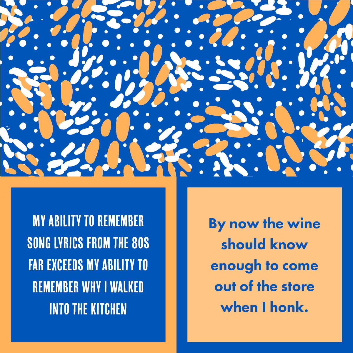 Drinks On Me Napkin - 80's Song Lyrics