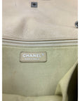 Chanel Grained leather Medium Natural Beauty Beige Flap Bag
