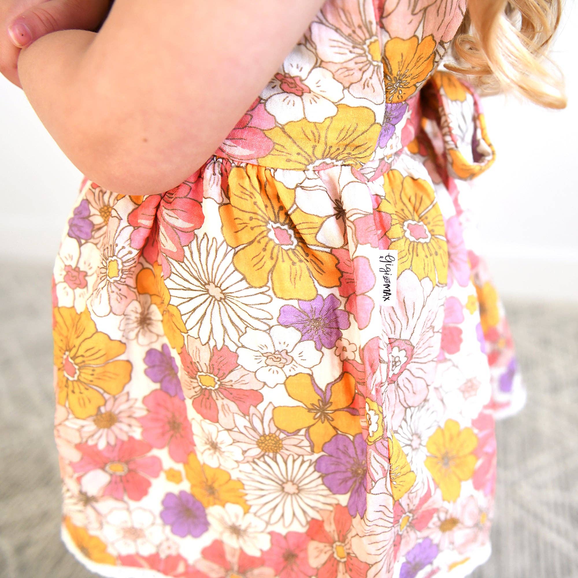Girl Baby Clothes Dress Two Piece Lakehouse Set Amara