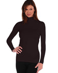 Tees By Tina Long Sleeve Mock Neck Turtleneck (800MN)