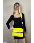 LOUIS VUITTON Taigarama Outdoor Messenger Yellow Bag
