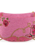 Mary Frances Rodeo Drive Beaded Crossbody Handbag